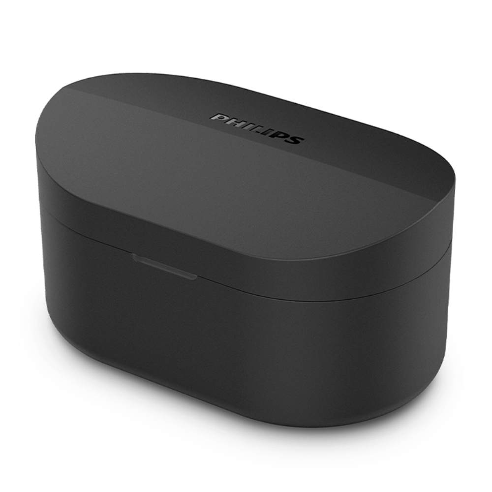 Imagen 2 del producto Audífonos bluetooth True Wireless Philips TAT1138, resistencia al agua IPX4, duración máx. 15 horas con estuche de carga, negro